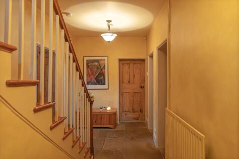 Entrance hall with original staircase