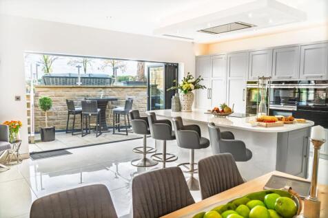 Bespoke hand made kitchen with roof top access