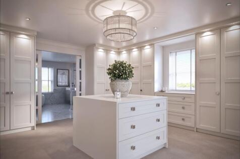 Large master dressing room