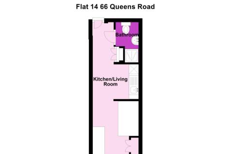 Flat 14 66 Queens Ro