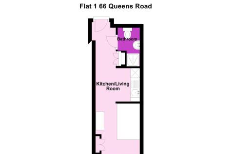 Flat 1 66 Queens Roa