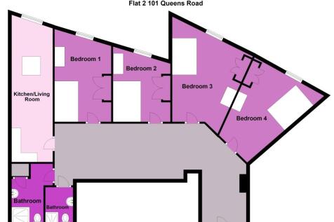 Flat 2 101 Queens Ro