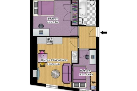 96c-st-m-hill- Floor