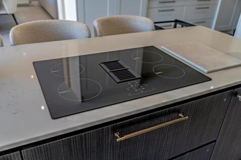 Induction Hob with extractor