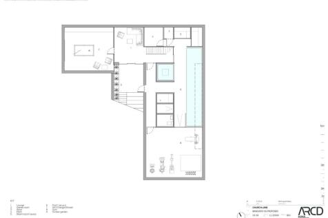 Basement layout as proposed