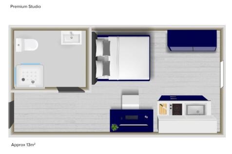Floorplan - Premium Studio
