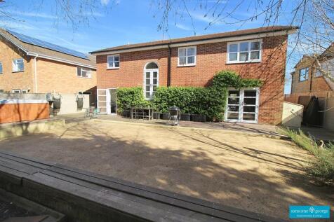 Rear Of Home
