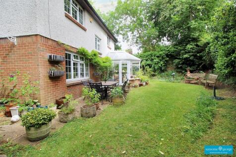 Rear Of Home