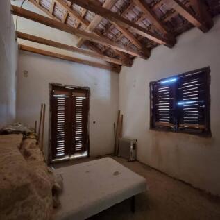 unfinished bedroom
