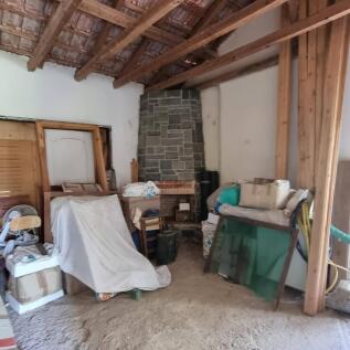 upstairs fireplace