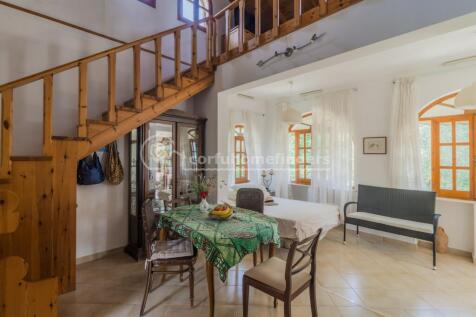 Dining and stairs up