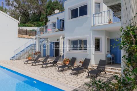 Close up of pool deck