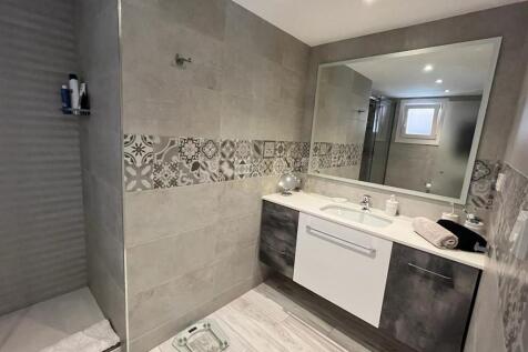 Grey large shower