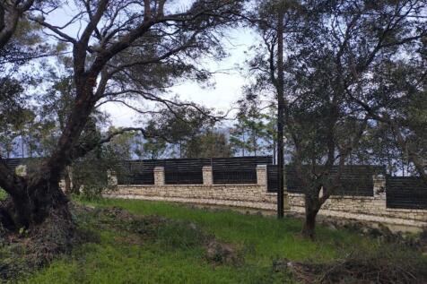 upper part of land on top of road