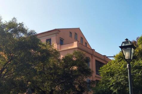 Side view of property