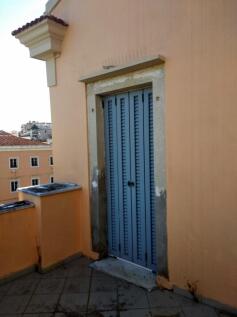 Balcony door to apartment
