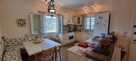 open plan kitchen
