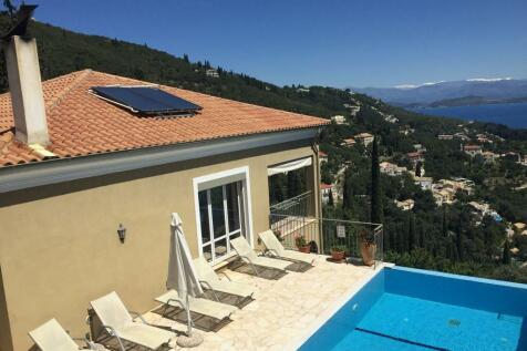 Pool terrace from above