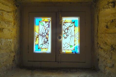 Stained glass window