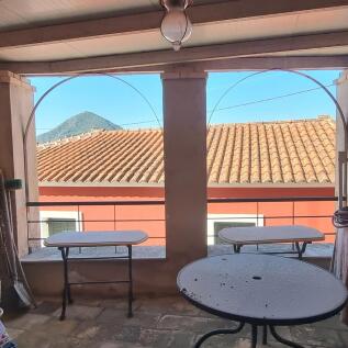 outside room