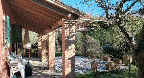 Covered terrace