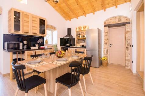 Upstairs kitchen and dining