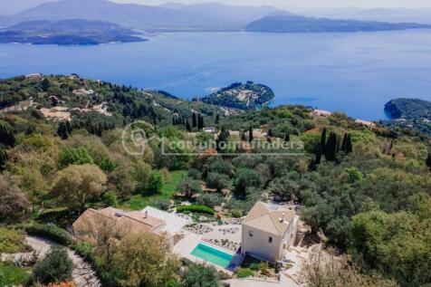 Aerial shot to view