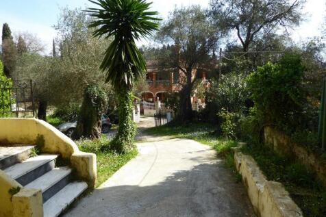 Looking from the house towards the road