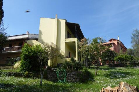 The building from the garden