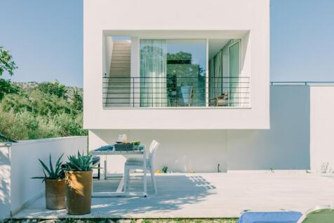 House from the pool