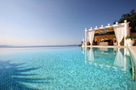 pool and pergola