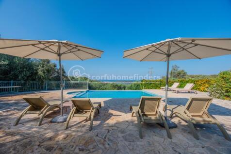 Pool terrace to view