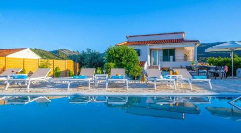 Pool and House front