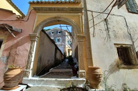House from the archway