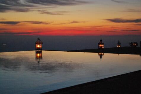 the pool by night