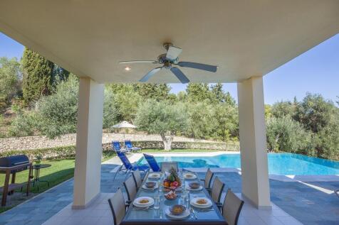 Terrace and pool