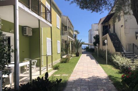 Side of apartments