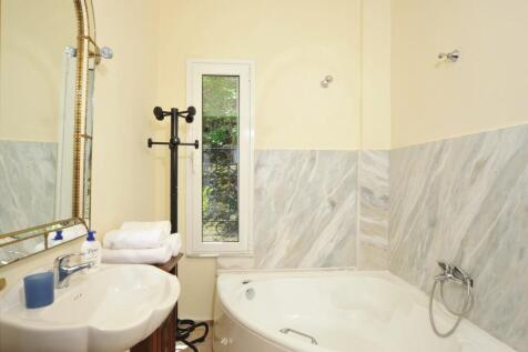 marble in the bathroom