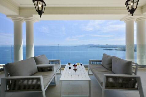 Outside sitting area to view