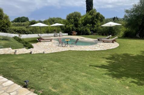 Pool and lawn