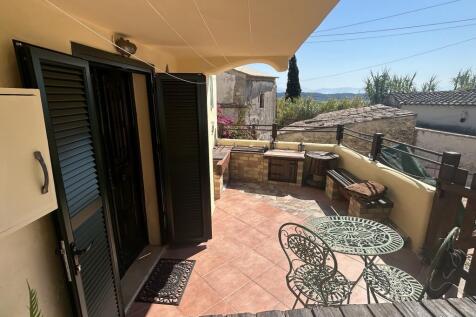 Downstairs patio
