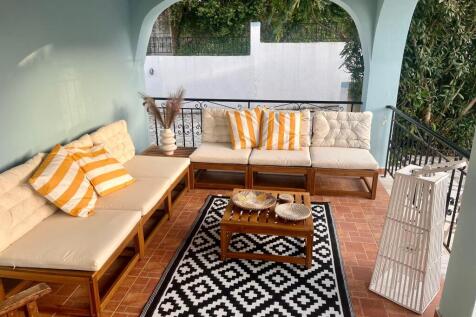 Outside sitting area