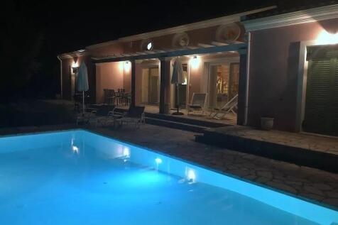 House by night