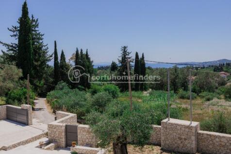 View from upper terrace