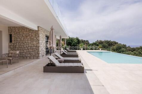 Pool terrace to view