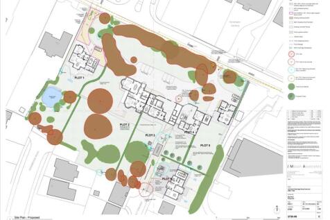 PROPOSED SITE PLAN WHN DEVELOPED