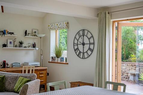 Doors to the wrap around gardens