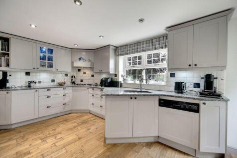 Open plan breakfast kitchen
