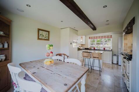 Open plan breakfast kitchen