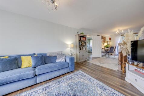 Lounge open plan to Dining Room